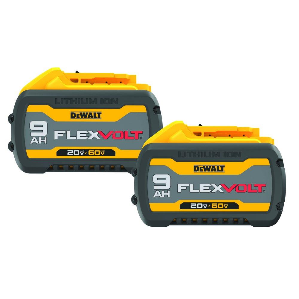 DEWALT Yellow Lithium-ion Battery for 20V MAX, 60V MAX and 120V MAX Tools 
