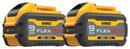 DEWALT Yellow Lithium-ion Battery for 20V MAX, 60V MAX and 120V MAX Tools 