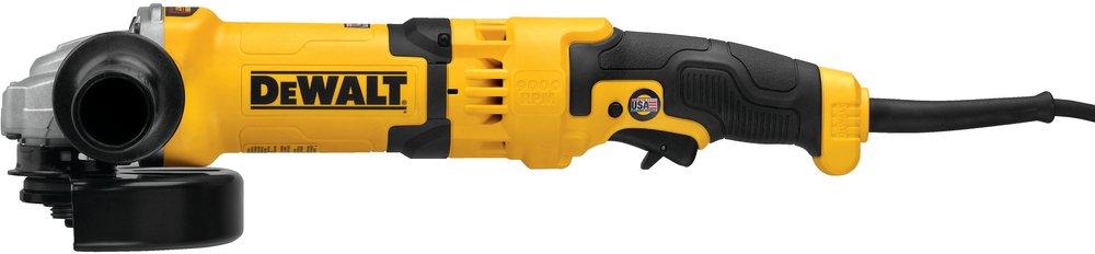DEWALT Black Corded 13A Trigger Switch Grinder 