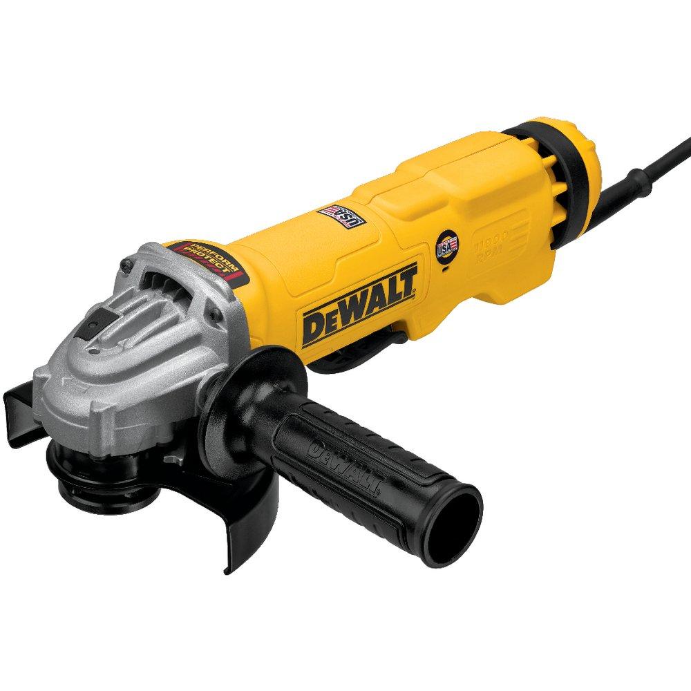 DEWALT Yellow Corded 13 AMP Grinder 