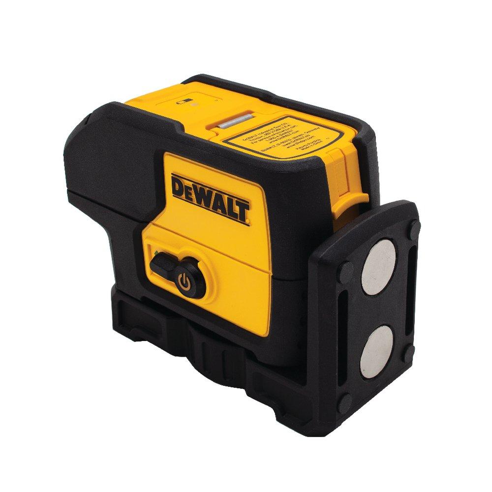 DEWALT Yellow Green Beam 3 Spot Laser 