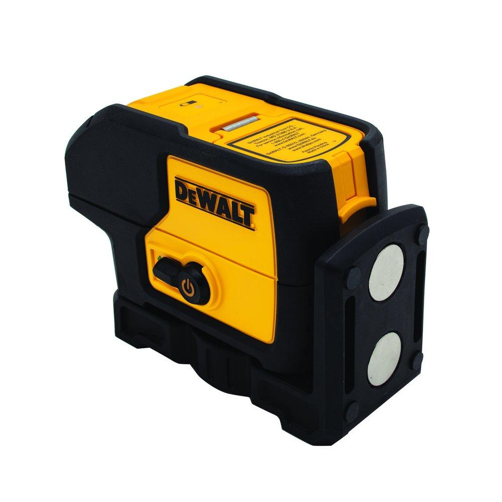 DEWALT Yellow Green Beam 3 Spot Laser 