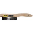 8 in. Wire Brush with Wood Handle