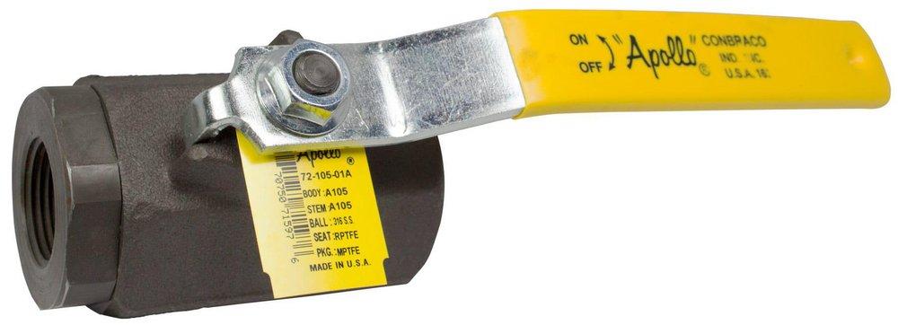 Apollo Valves Carbon Steel Full Port FNPT 3000# Ball Valve 