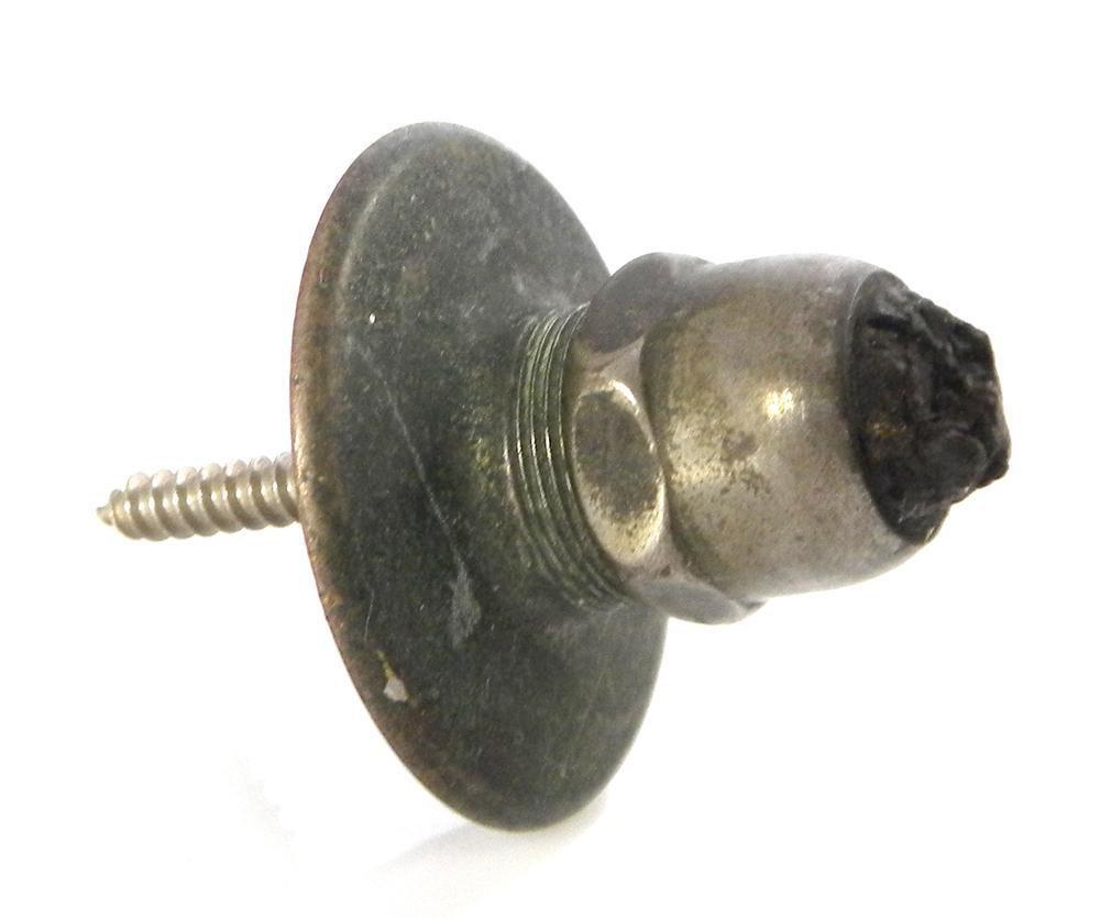 Jeske Company Antique Nickel Door Stop 