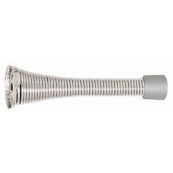 Heavy Duty Spring Door Stop in Satin Nickel