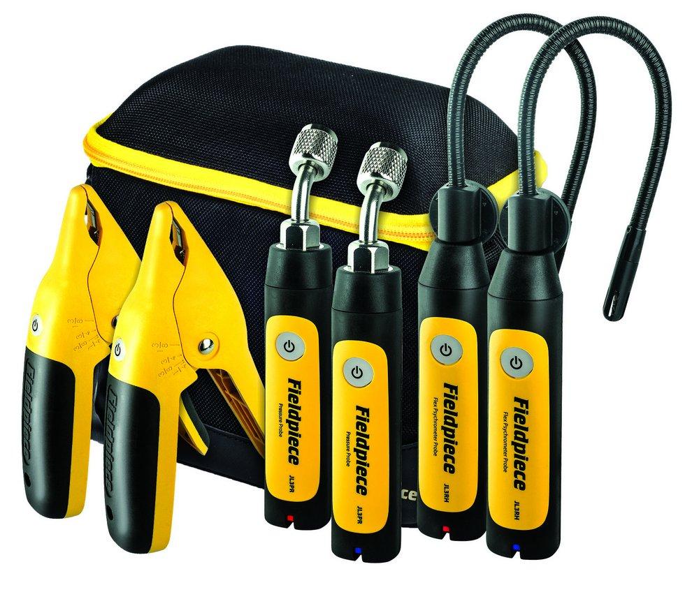 Fieldpiece Instruments Black Wireless Charge and Air Test Kit 