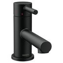 Single Handle Monoblock Bathroom Sink Faucet in Matte Black