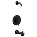 Moen Matte Black Single Handle Bathtub & Shower Faucet (Trim Only) 