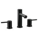 Moen Matte Black Two Handle Widespread Bathroom Sink Faucet 