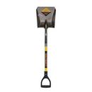 Seymour Midwest Square Point Shovel with Fiberglass Handle 