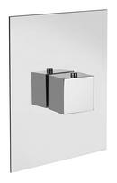 Single Handle Thermostatic Valve Trim in Polished Chrome