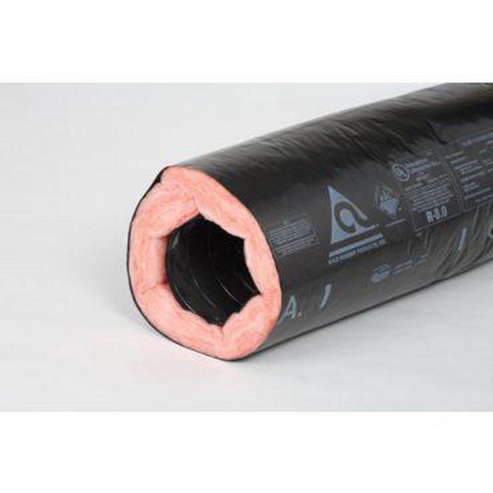 Atco Rubber Products Black 25 ft. Black R8 Flexible Air Duct 