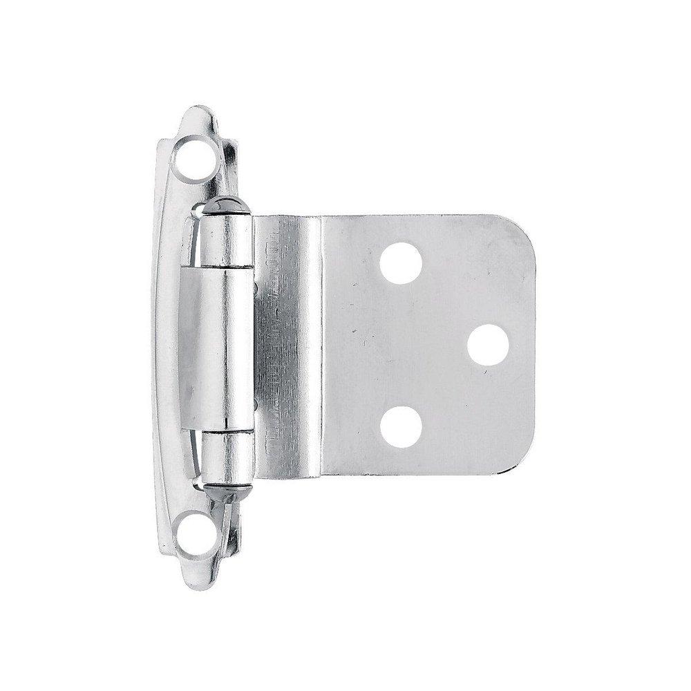 Liberty Hardware Polished Chrome 1-1/25 in. Self-Closing Inset Hinge 1 Pair 