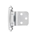Liberty Hardware Polished Chrome 1-1/25 in. Self-Closing Inset Hinge 1 Pair 