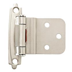 1-1/25 in. Self-Closing Inset Hinge in Satin Nickel 1 Pair