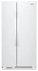 Whirlpool White 32-3/4 in. 22 cu. ft. Side-By-Side and Full Refrigerator 