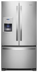 Whirlpool Fingerprint Resistant Stainless Steel 35-7/8 in. 20 cu. ft. Counter Depth, French Door and Full Refrigerator 