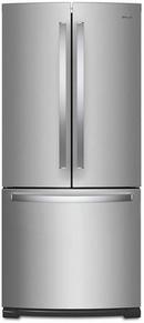 Whirlpool Fingerprint Resistant Stainless Steel 29-1/2 in. 19.68 cu. ft. French Door Full Refrigerator 
