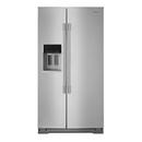 28 cu. ft. Side-By-Side Full Refrigerator in Fingerprint Resistant Stainless Steel