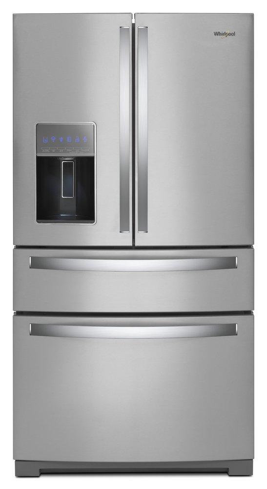 Whirlpool Fingerprint Resistant Stainless Steel 35-5/8 in. 26 cu. ft. French Door Refrigerator 