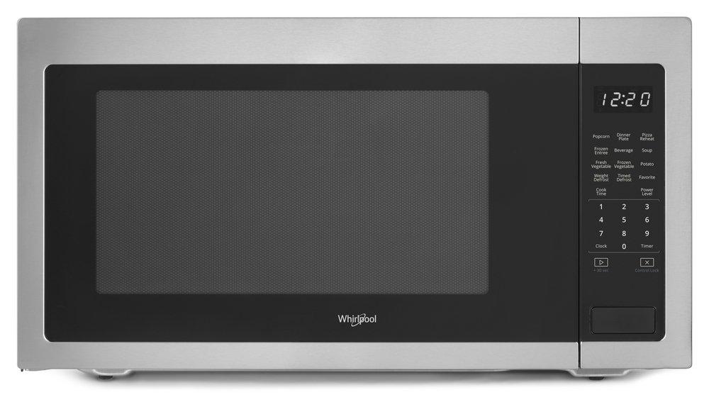 Whirlpool Fingerprint Resistant Stainless Steel 2.2 cu. ft. 1200 W Countertop Microwave 