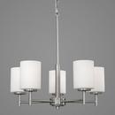 Progress Lighting Brushed Nickel 100W 5-Light Medium E-26 Base Incandescent Chandelier 