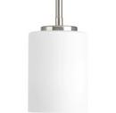 4 in. 100W Incandescent Mini Pendant in Brushed Nickel