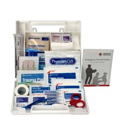 Unitized 63-Piece First Aid Kit in Plastic Case
