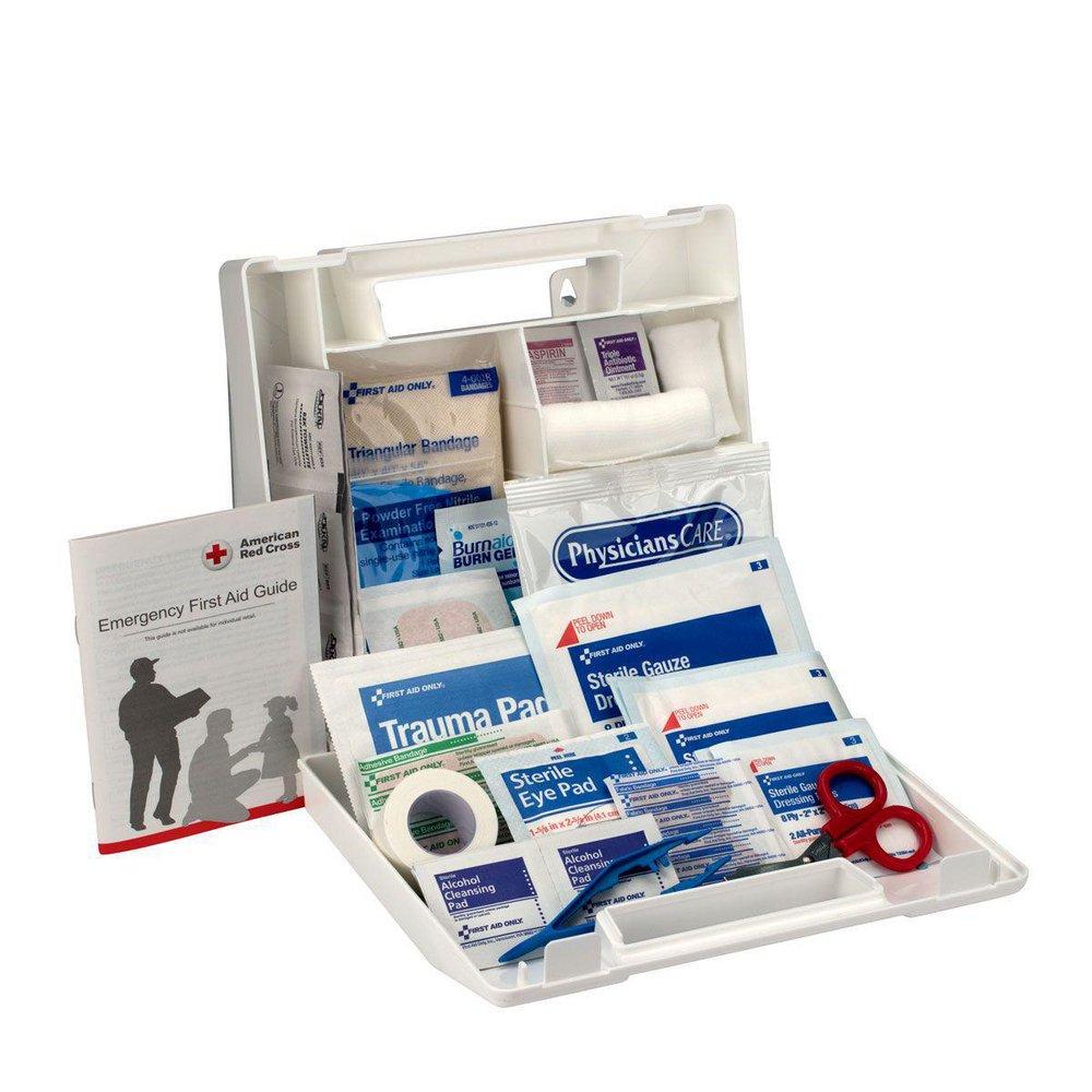 First Aid Only 10 Person Plastic First Aid Kit 
