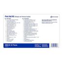 First Aid Only 9 in. Plastic Case Person First Aid Kit with Dividers 