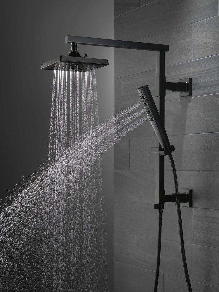 Delta Faucet Matte Black Multi Function Hand Shower 