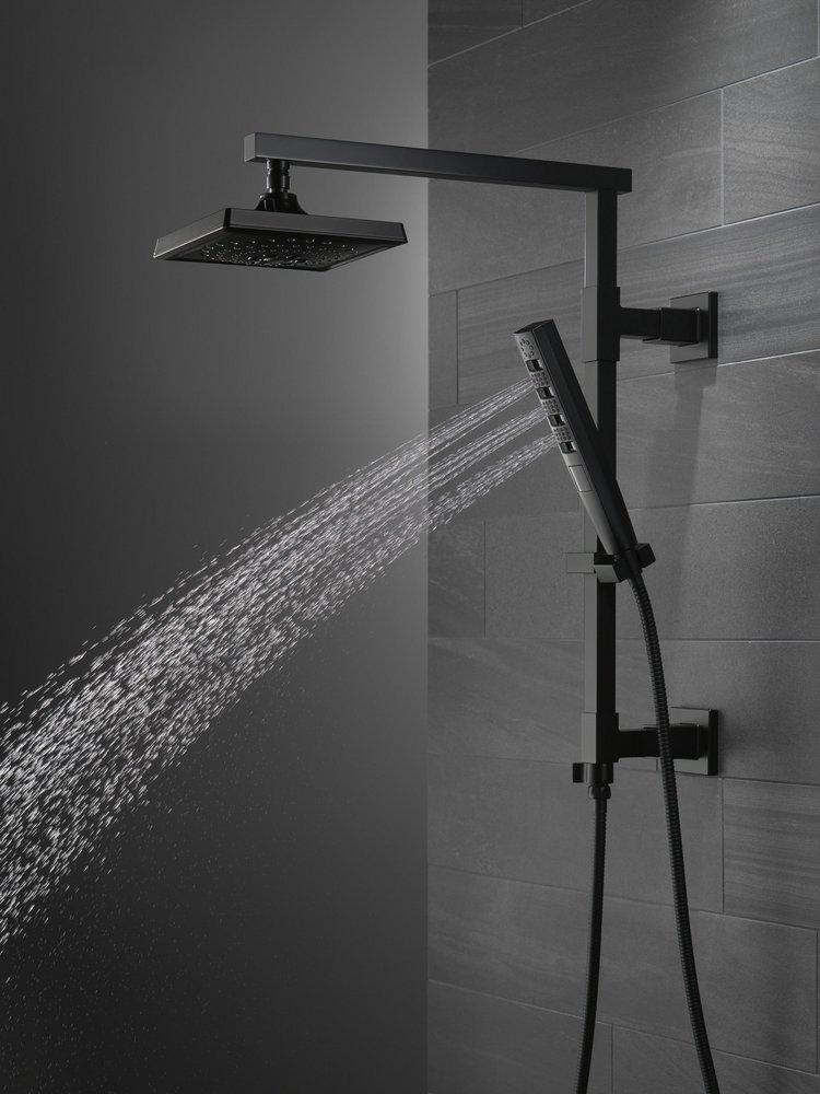 Delta Faucet Matte Black Multi Function Hand Shower 