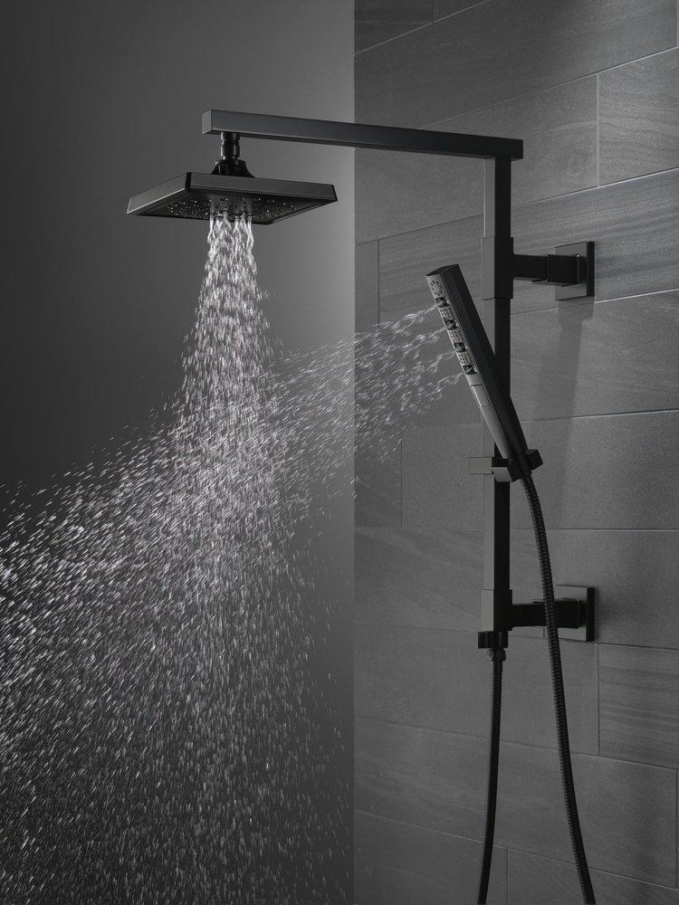Delta Faucet Matte Black Multi Function Hand Shower 