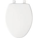Church Seat White Elongated Closed Front with Cover 