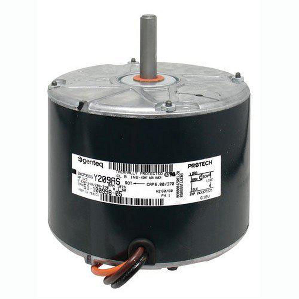 Rheem 1075 RPM 208/230V Motor 