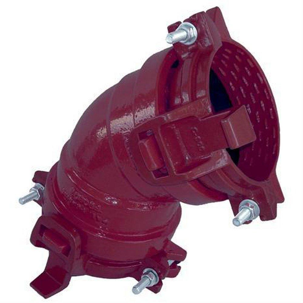 Leemco IPS Ductile Iron Self-restrained 45 Degree Bend 