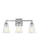 75W 3-Light Vanity Fixture in Polished Chrome