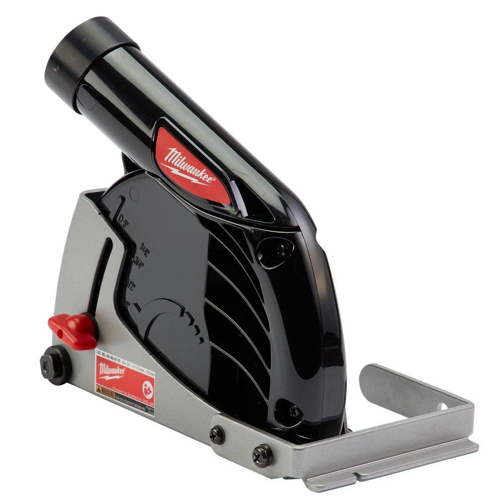 Milwaukee&reg; Black 6-3/4 in. Cutting Dust Shroud 