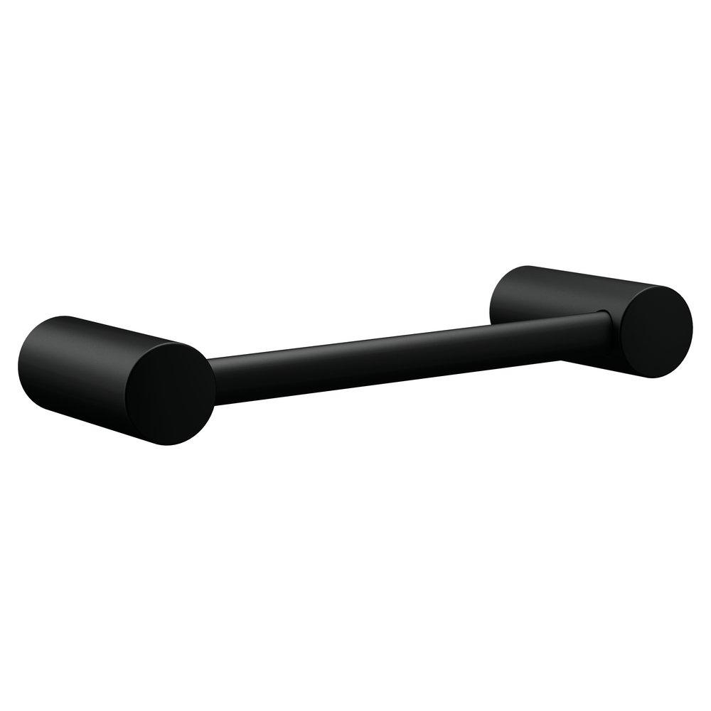 Moen Matte Black 9 in. Towel Bar 
