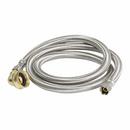 3/4 x 72 in. FIP Stainless Steel Washing Machine Hose with 90 Degree Elbow