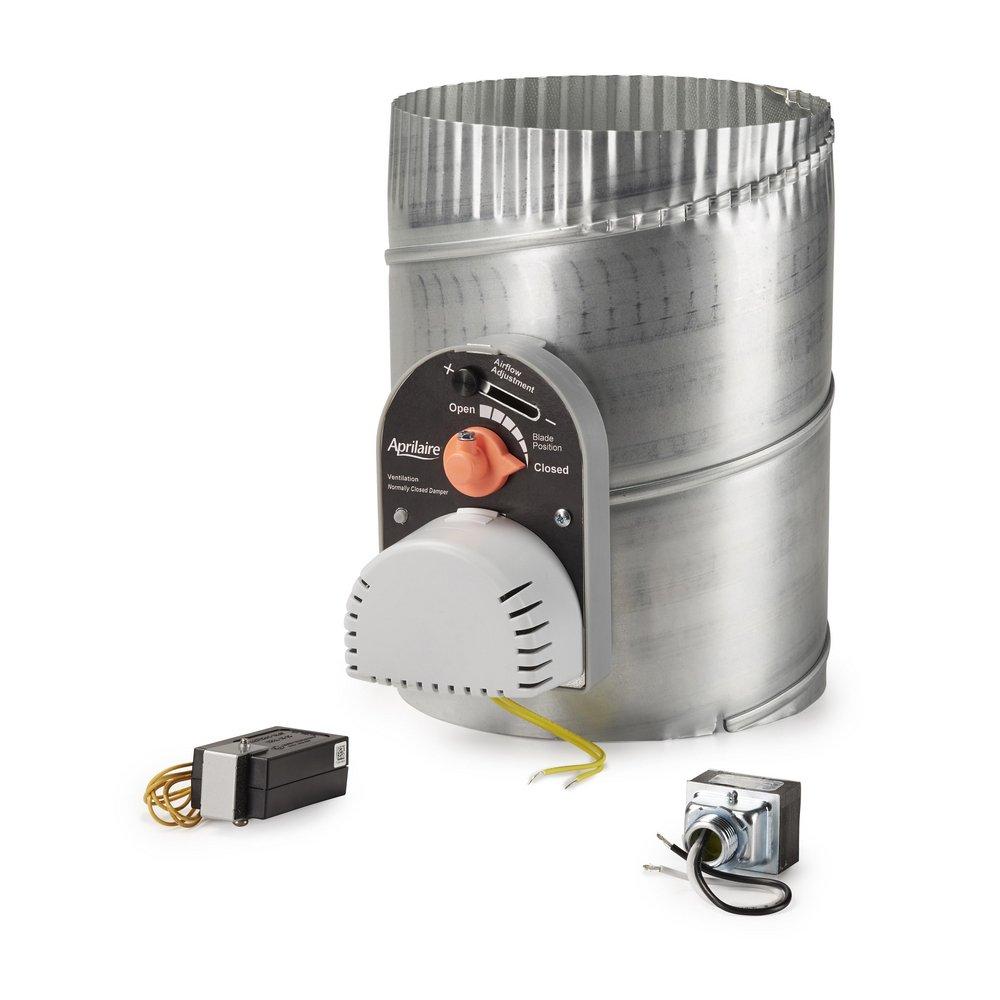 AprilAire Silver Kitchen Vent Kit with Damper 