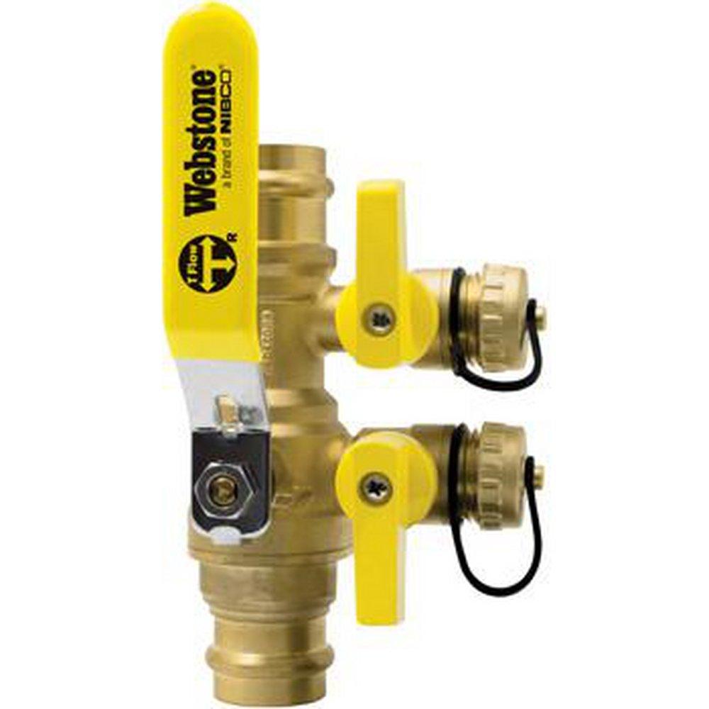 Webstone a brand of NIBCO Brass Brass Full Port Press 250# Ball Valve 