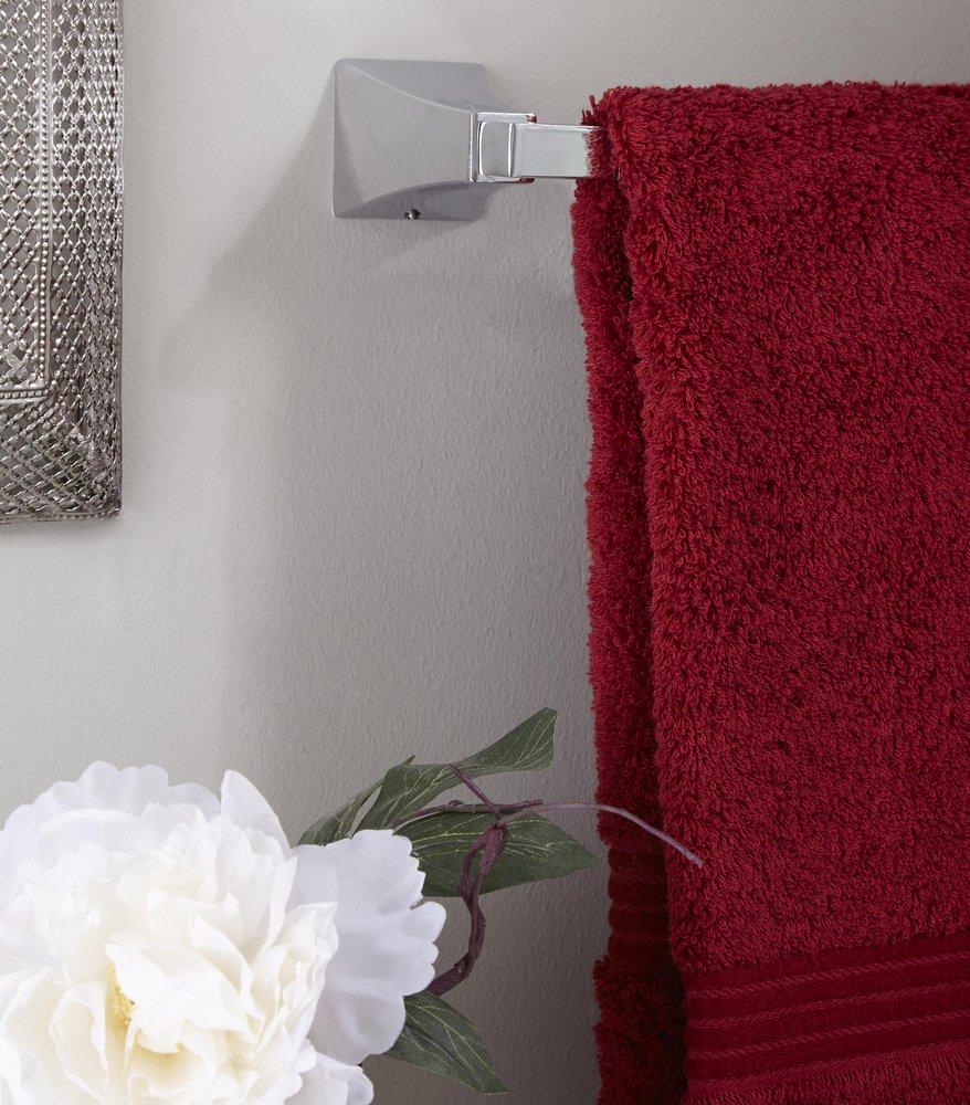 Signature Hardware Polished Nickel 19-3/4 in. Towel Bar 