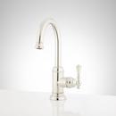 Single Lever Handle Bar Faucet in Polished Nickel
