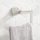 Signature Hardware Polished Nickel Towel Ring 
