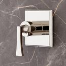 Signature Hardware Polished Nickel Single Lever Handle Volume Control Trim 