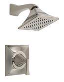 Shower Faucet Trim Kit with Single Lever Handle in Polished Nickel