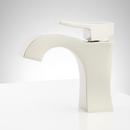 Signature Hardware Polished Nickel Single Handle Monoblock Bathroom Sink Faucet 