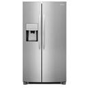 33 in. 14.2 cu. ft. Counter Depth and Side-By-Side Refrigerator in Stainless